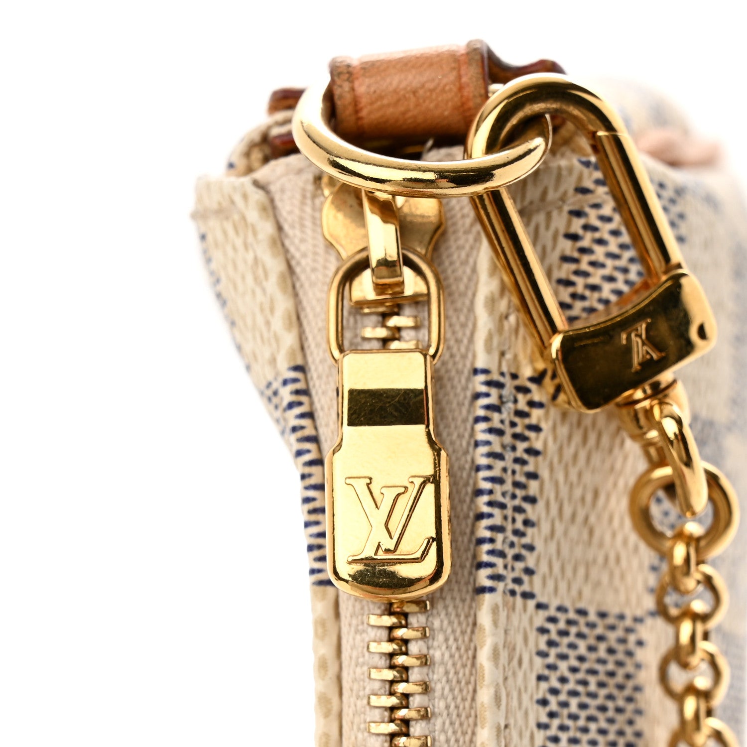 Louis Vuitton Damier Azur Eva Clutch 14 of 15