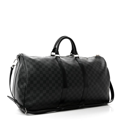 Louis Vuitton Damier Graphite Keepall Bandouliere 55 2 of 15