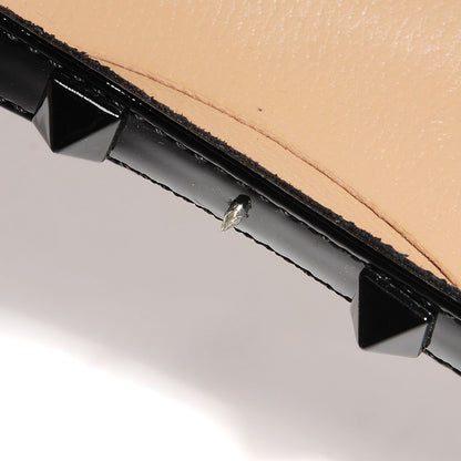 Valentino Garavani Patent Rockstud Ballerina Flats 36.5 Black 6 of 7