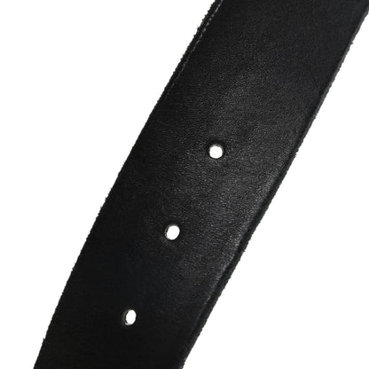Gucci Faded Calfskin Double G 40mm Belt 85 34 Black 4 of 5