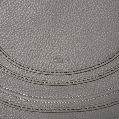 Chloe Calfskin Medium Marcie Round Crossbody Bag Cashmere Grey 7 of 7