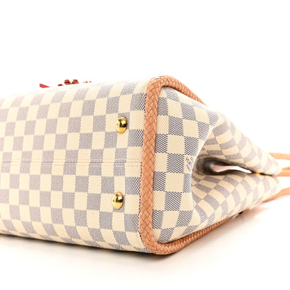 Louis Vuitton Damier Azur Propriano Rose Ballerine 9 of 11