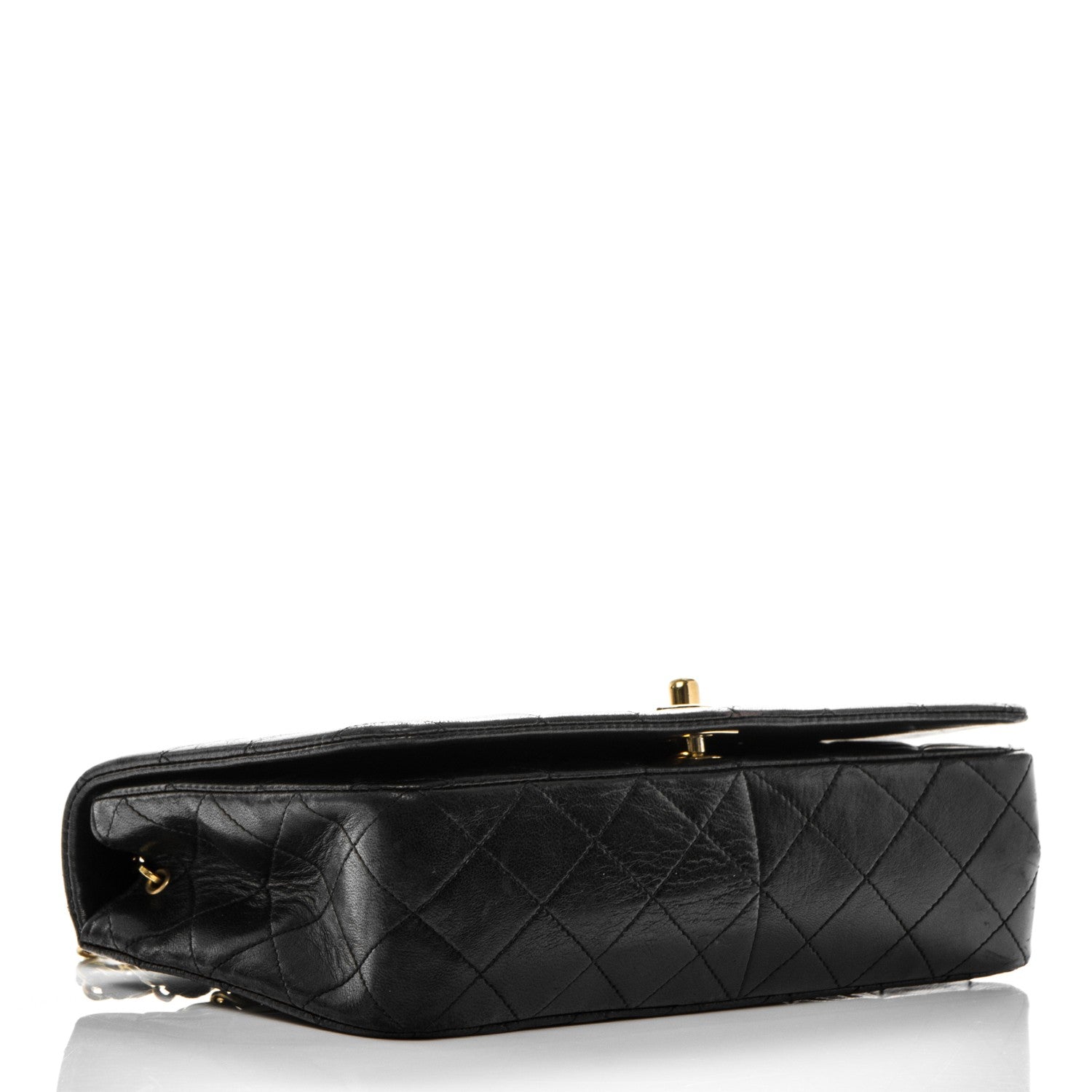 Chanel Lambskin Quilted Small Single Flap Black 4 of 10