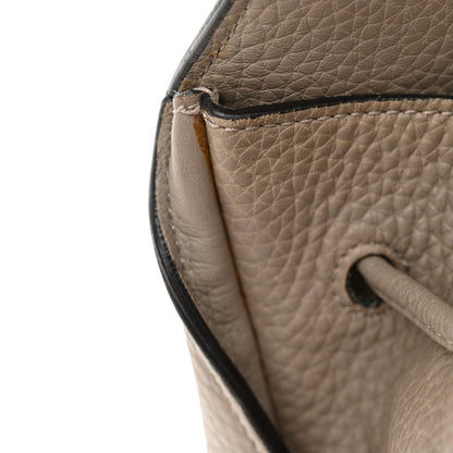 Mulberry Heavy Grain Small Iris Tote Grey Dark Clay 17 of 17