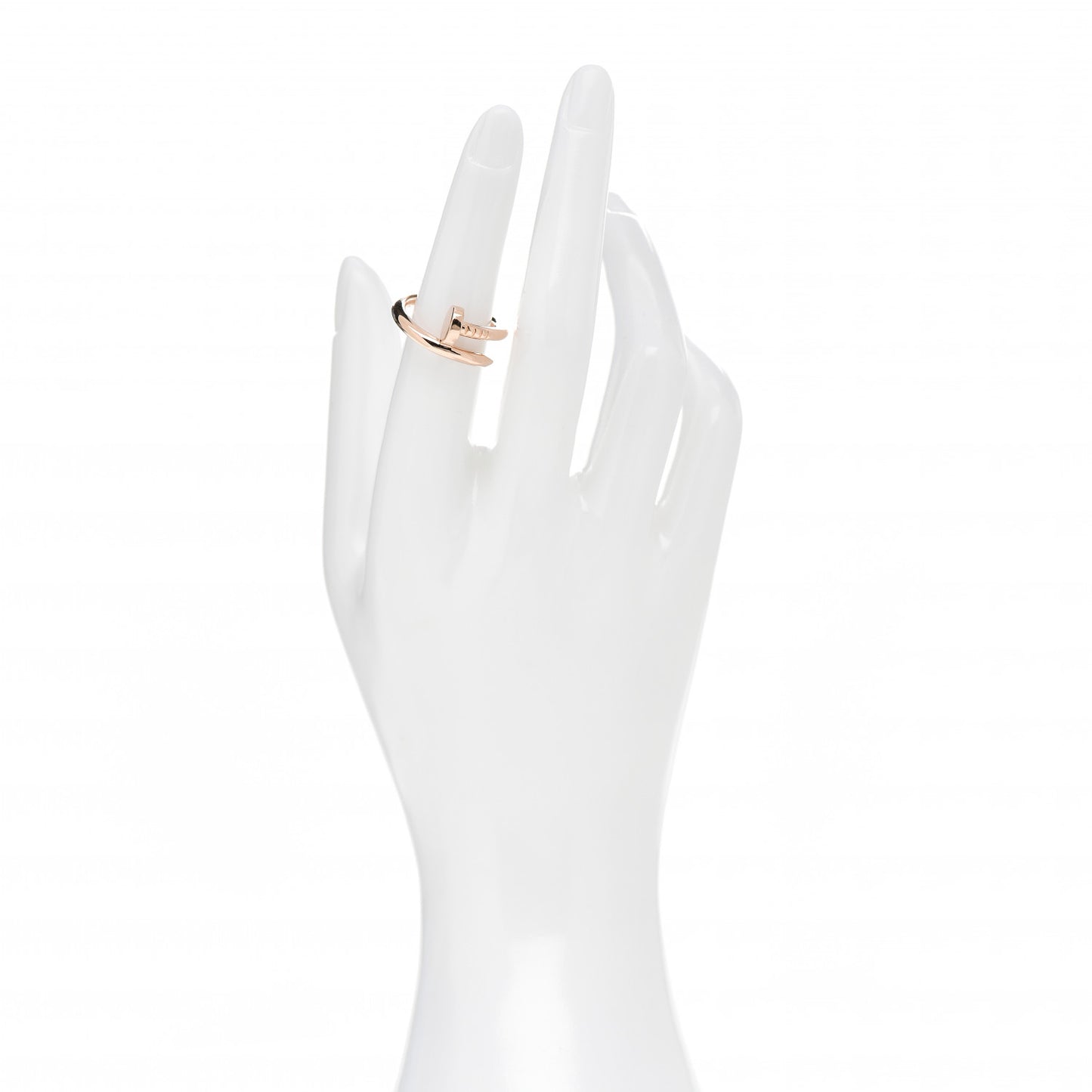 18K Pink Gold Juste Un Clou Ring 53 6.25