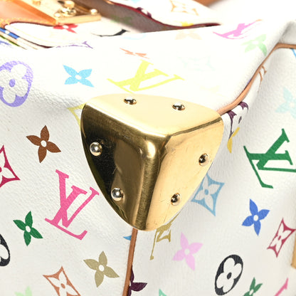 Louis Vuitton Monogram Multicolor Speedy 30 White 7 of 9