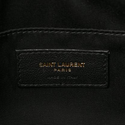 Saint Laurent Suede Matelasse Monogram Lou Camera Bag Cinnamon 6 of 8