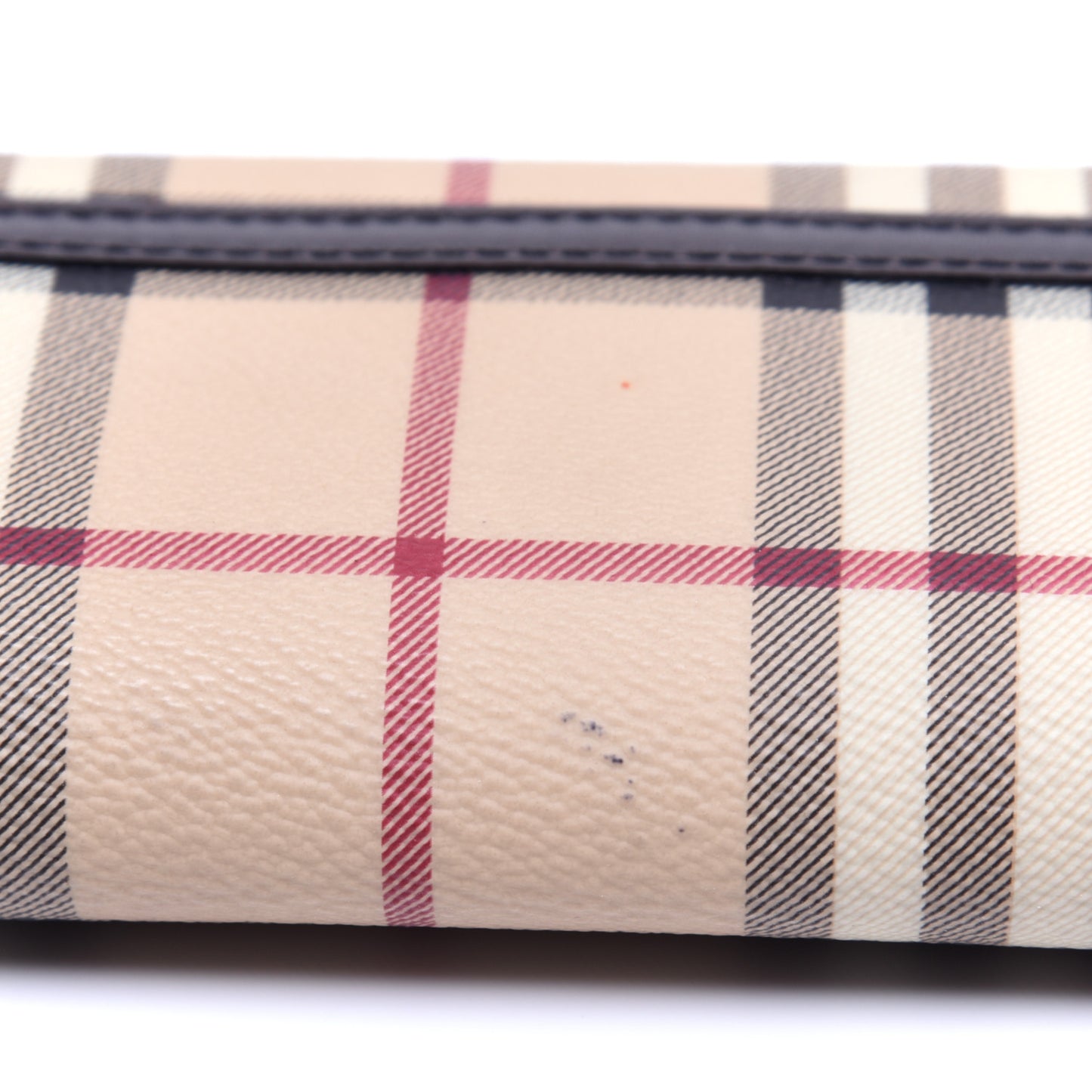 Haymarket Check Continental Wallet Brown