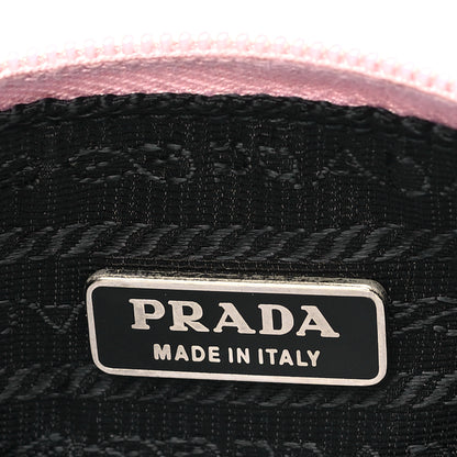 Prada Satin Raso Barrel Pochette Mughetto 6 of 12