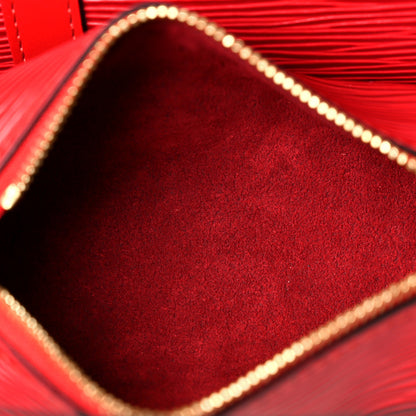 Louis Vuitton Epi Soufflot Castillan Red 9 of 13