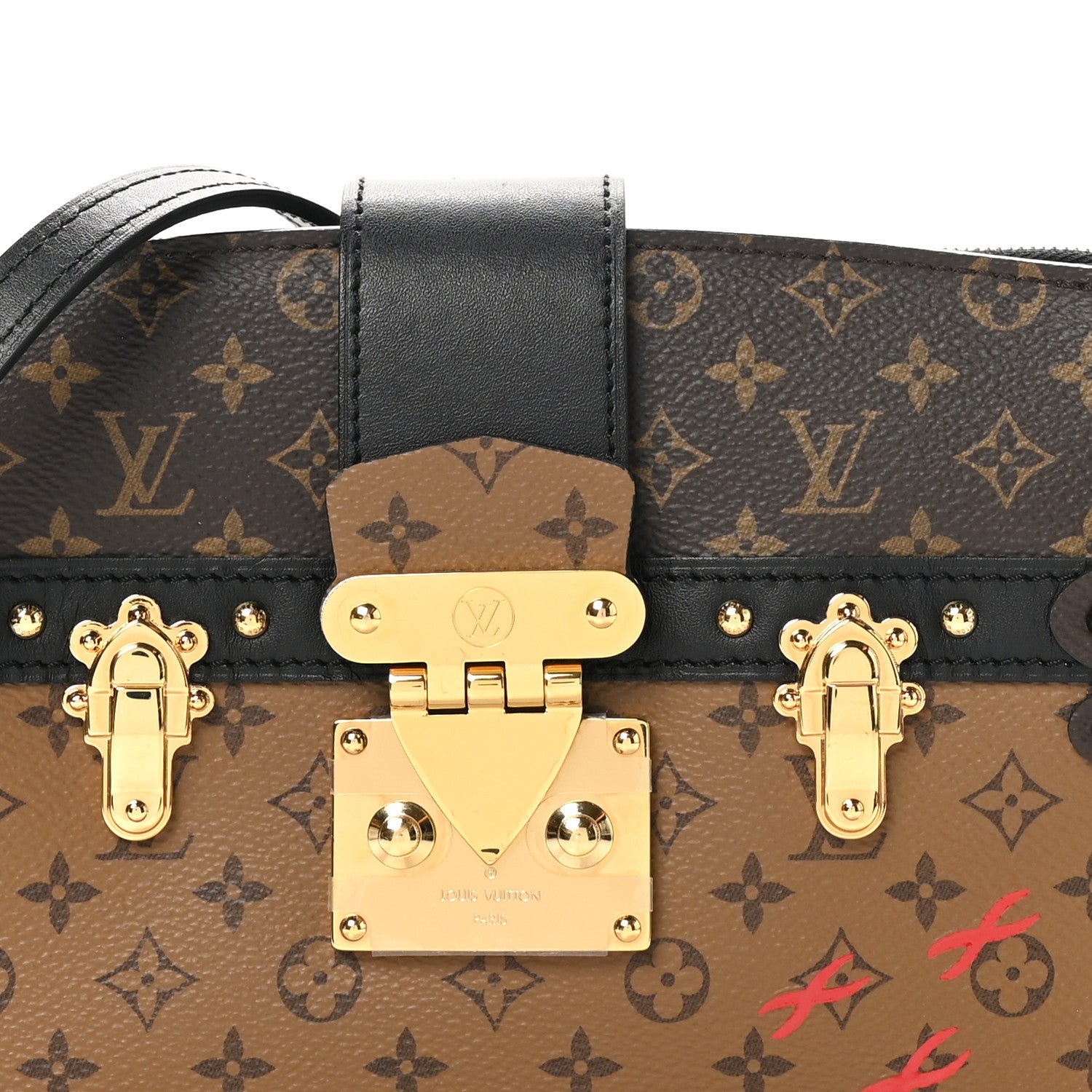 Louis Vuitton Reverse Monogram Trunk Clutch 7 of 9