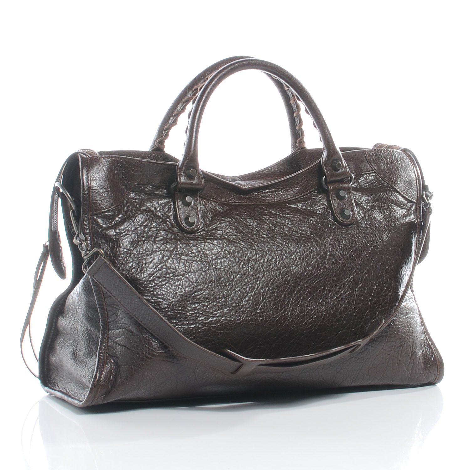 Balenciaga Agneau City Cigare Fonce 3 of 7