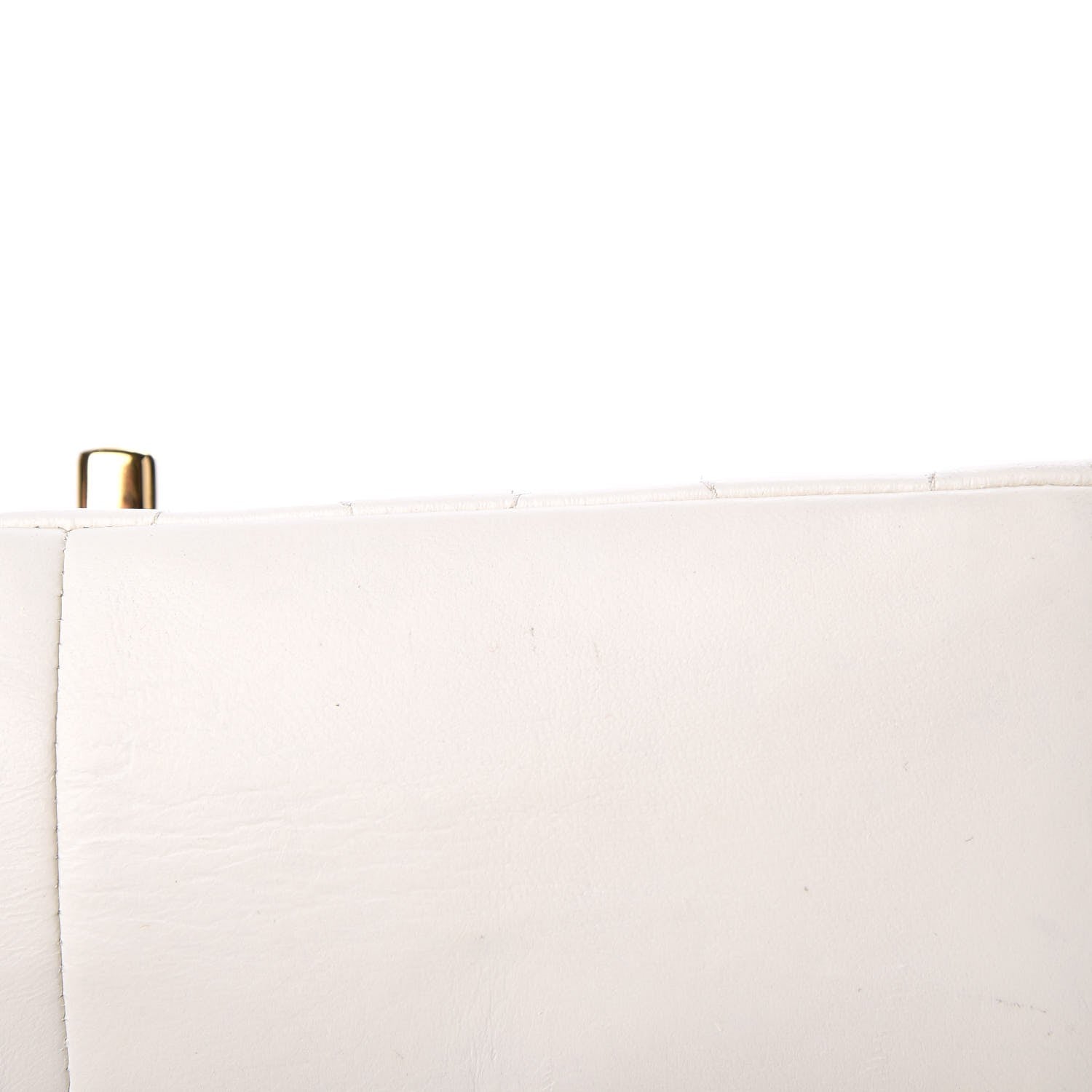 Chanel Lambskin Quilted Medium Single Flap White 14 of 15