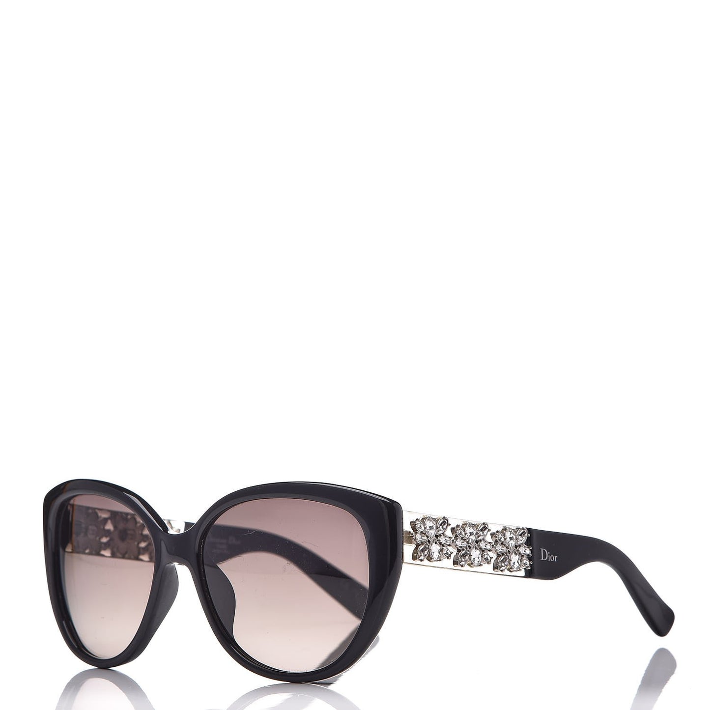 Crystal Mystere Sunglasses Black