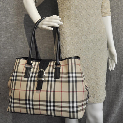 Burberry House Check Large Buckle Tote 2 of 9