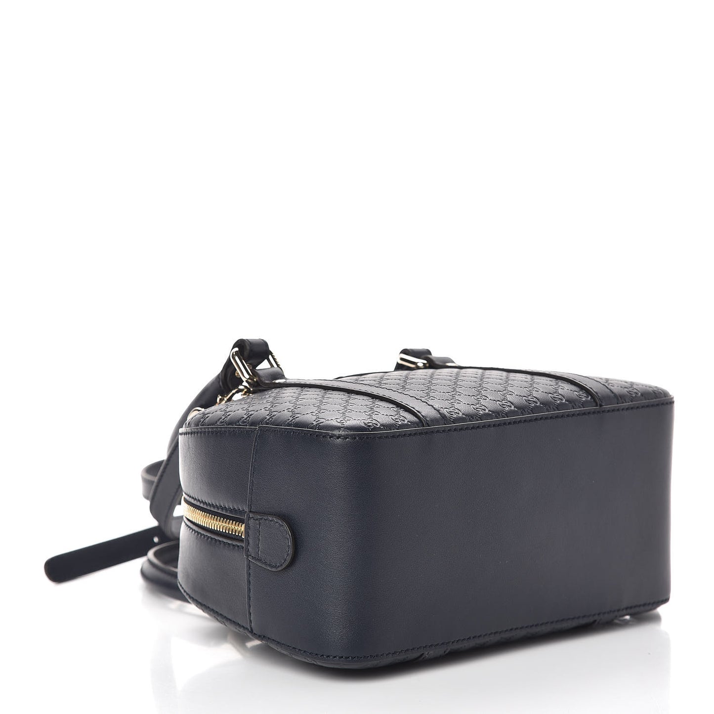Soft Microguccissima Small Crossbody Bag Blue