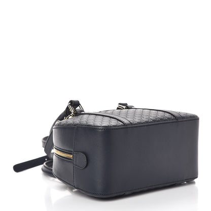 Gucci Soft Microguccissima Small Crossbody Bag Blue 4 of 9