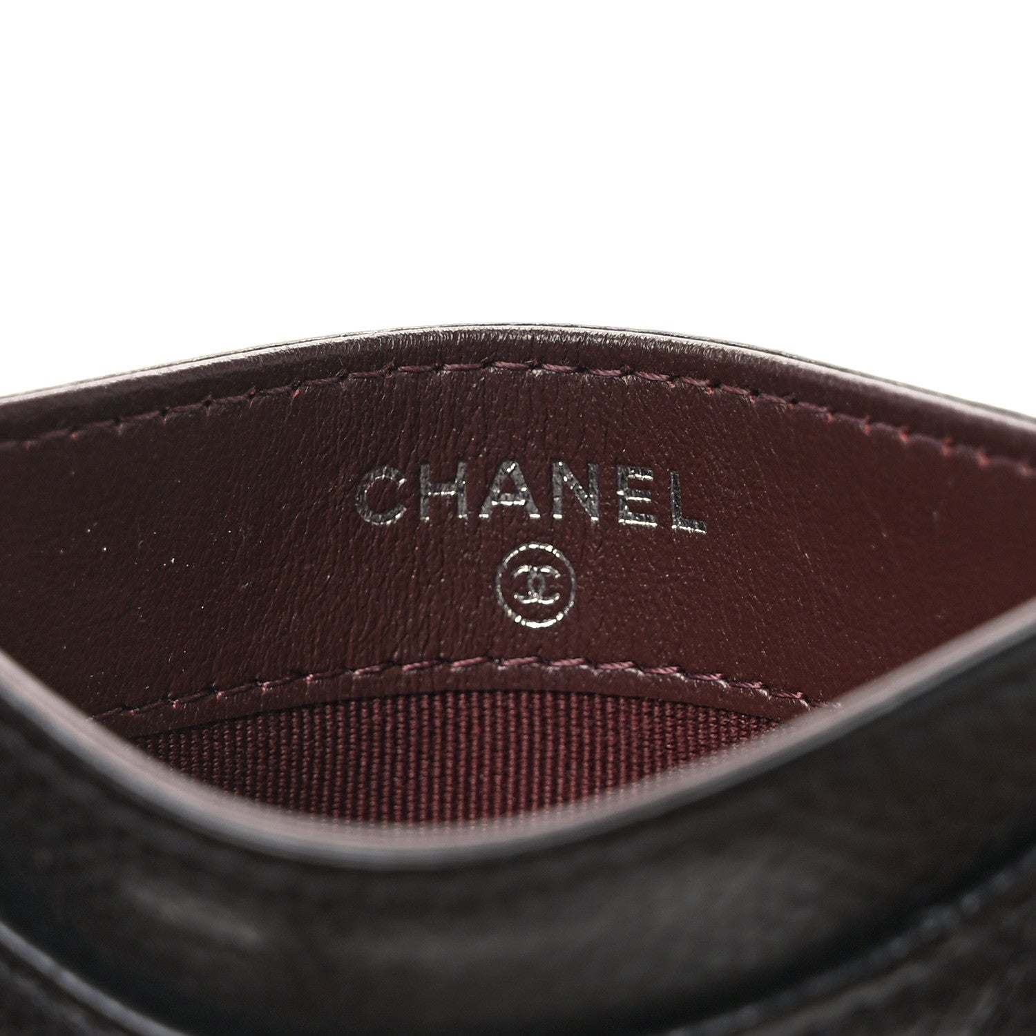 Chanel Caviar Quilted Card Holder Black 6 of 10