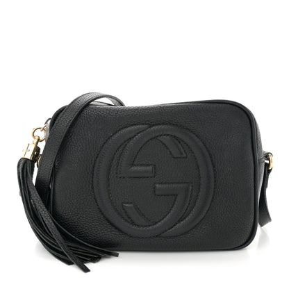Gucci Pebbled Calfskin Small Soho Disco Bag Black 1 of 15