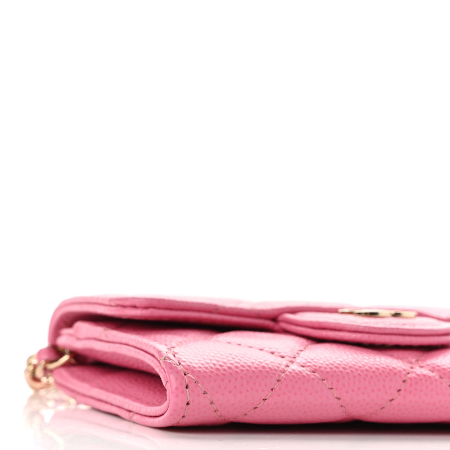 Caviar Quilted Belt Bag Pink