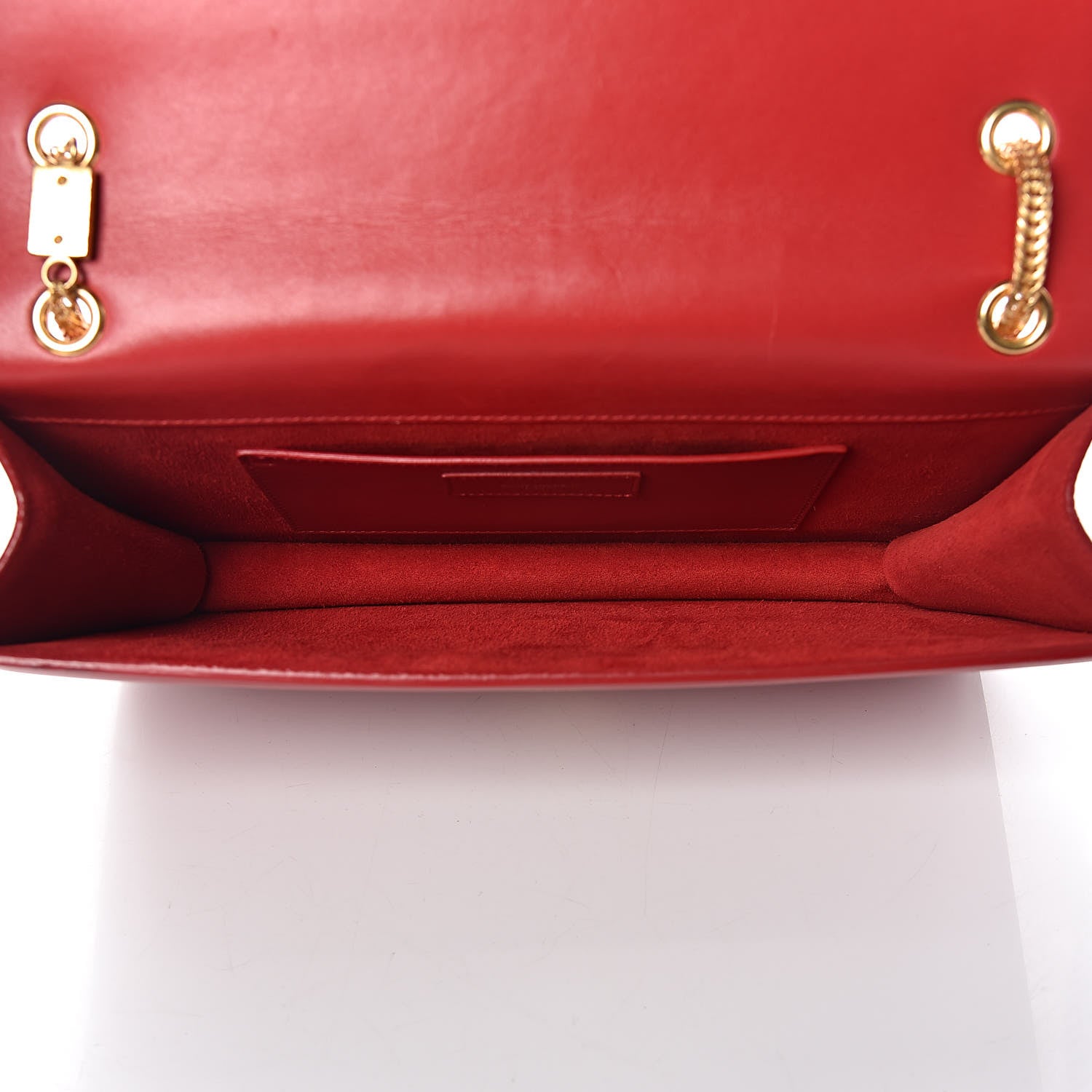 Saint Laurent Calfskin Medium Classic Betty Red 5 of 12