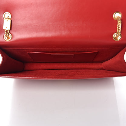 Saint Laurent Calfskin Medium Classic Betty Red 5 of 12