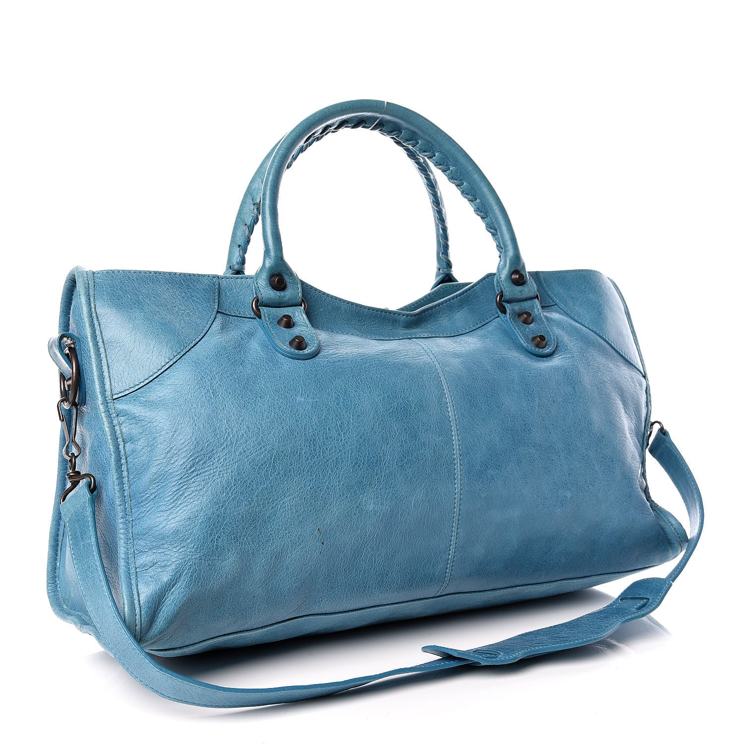 Balenciaga Agneau Classic Hardware Part Time Cyclade 4 of 21