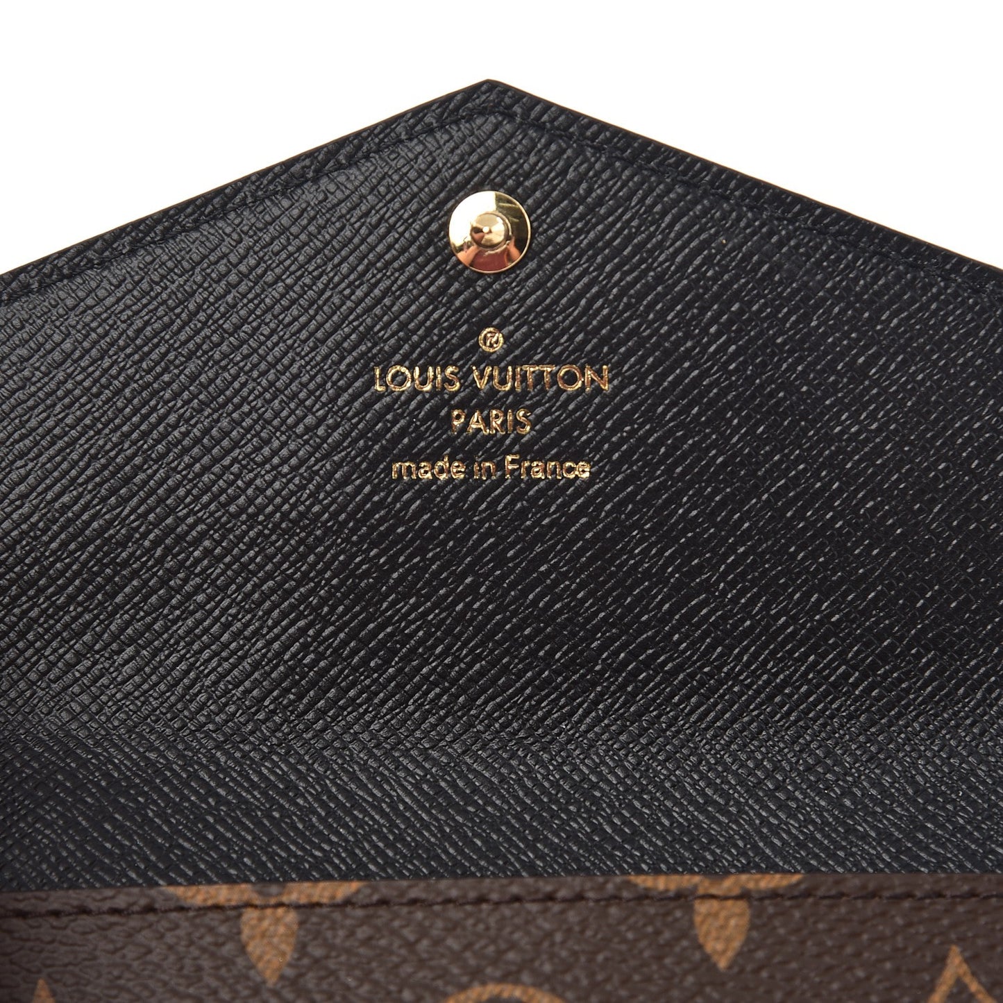 Monogram Daily Organizer Envelope Insert Black