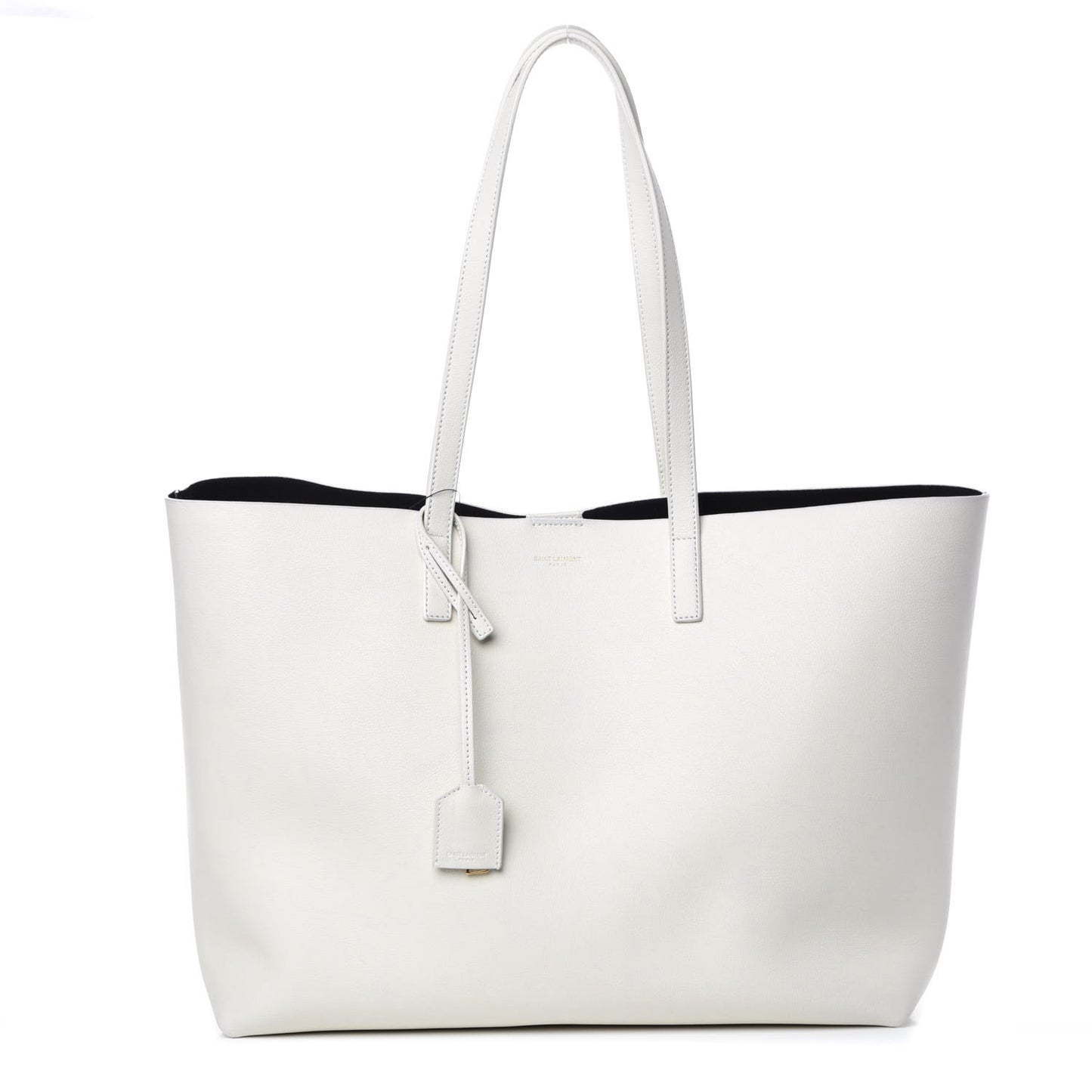 Calfskin Large Shopping Tote Porcellana