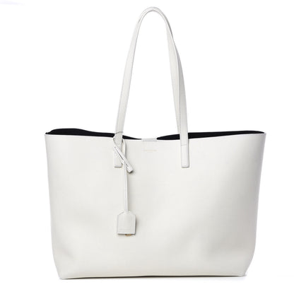 Saint Laurent Calfskin Large Shopping Tote Porcellana 1 of 14