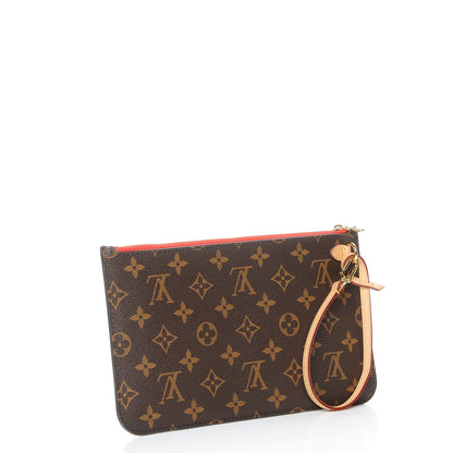 Louis Vuitton Monogram Neverfull MM GM Pochette Cherry 3 of 7