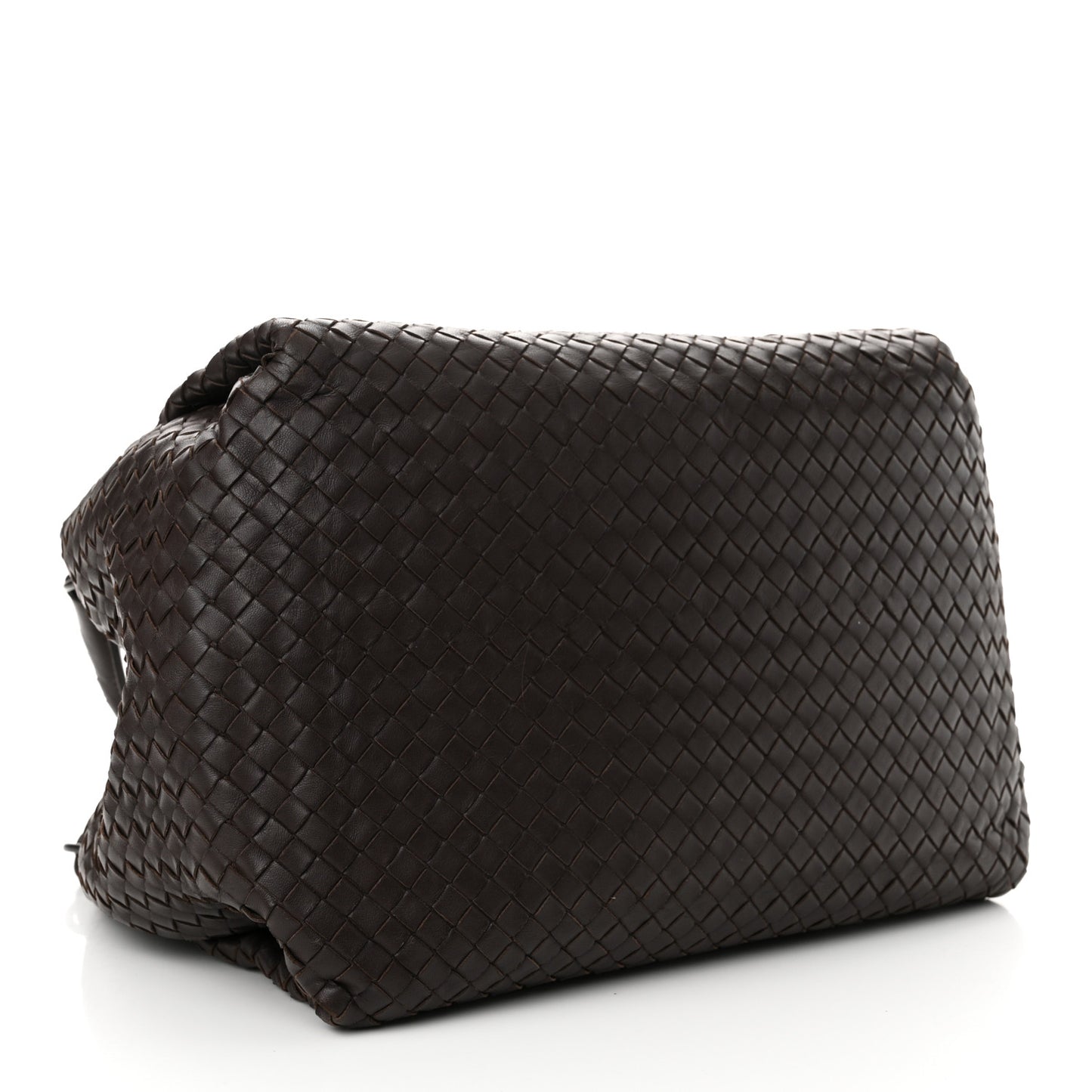 Nappa Intrecciato Parachute Bag Ebano