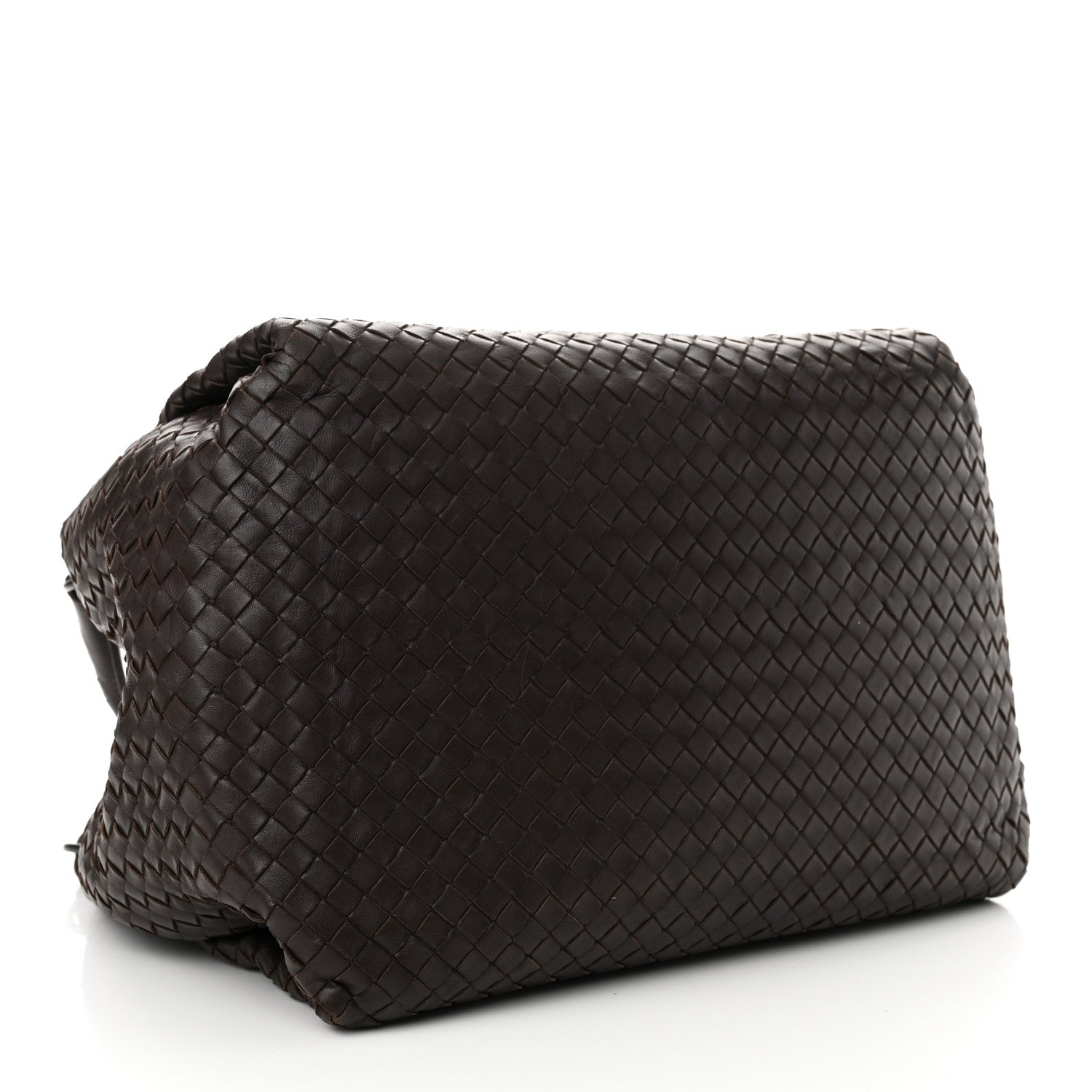 Bottega Veneta Nappa Intrecciato Parachute Bag Ebano 5 of 16