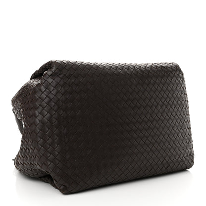 Bottega Veneta Nappa Intrecciato Parachute Bag Ebano 5 of 16