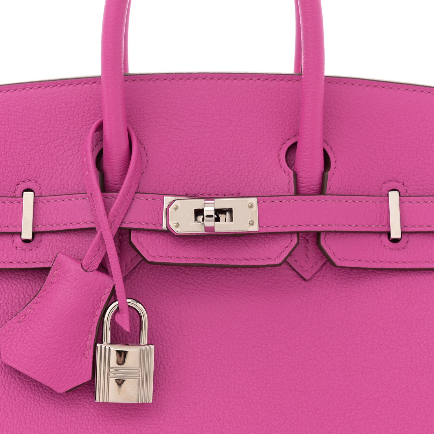 Hermes Taurillon Novillo Verso Birkin 25 Magnolia Sienne 8 of 13