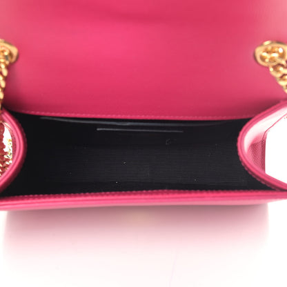 Saint Laurent Grain De Poudre Small Monogram Kate Satchel Bubblegum 4 of 4
