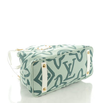 Louis Vuitton Tahitienne Cabas PM Menthe 4 of 8