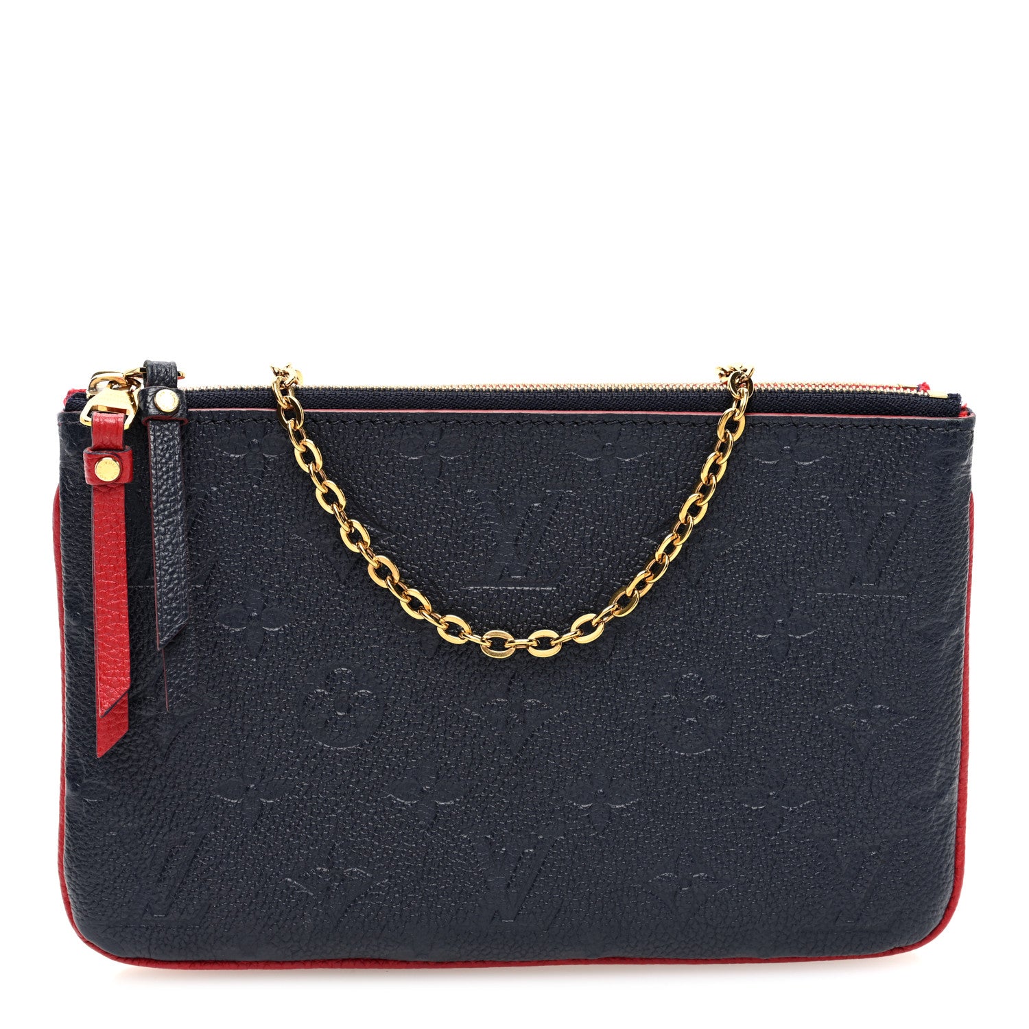 Chanel Caviar Compact Timeless CC Wallet Dark Pink 3 of 9