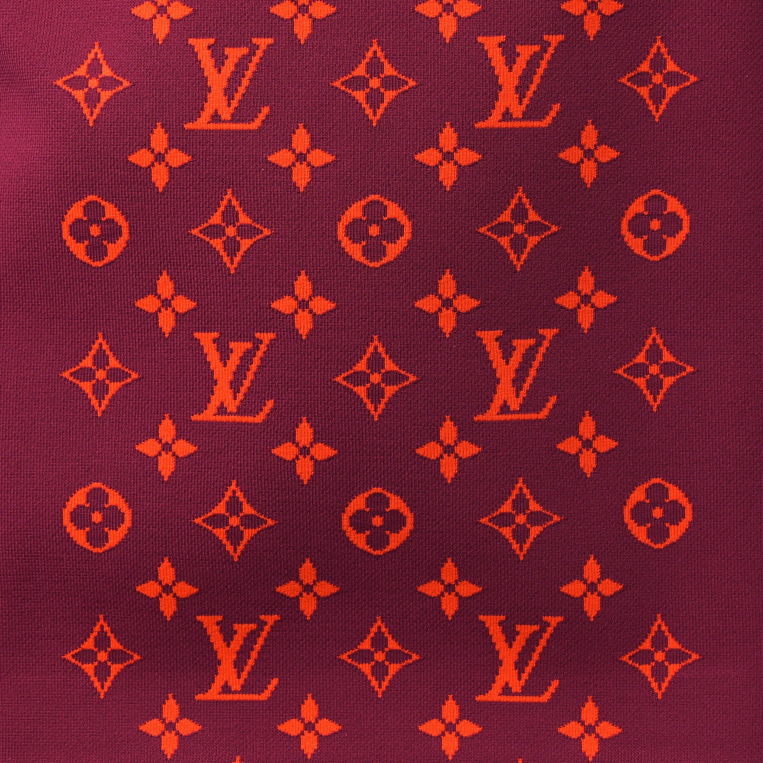 Louis Vuitton Knit Monogram Horizon Soft 55 Suitcase Fuchsia 16 of 33