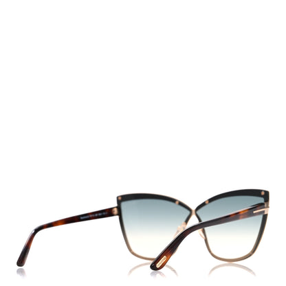Tom Ford Sandrine Sunglasses TF715 Gold Tortoise 4 of 8