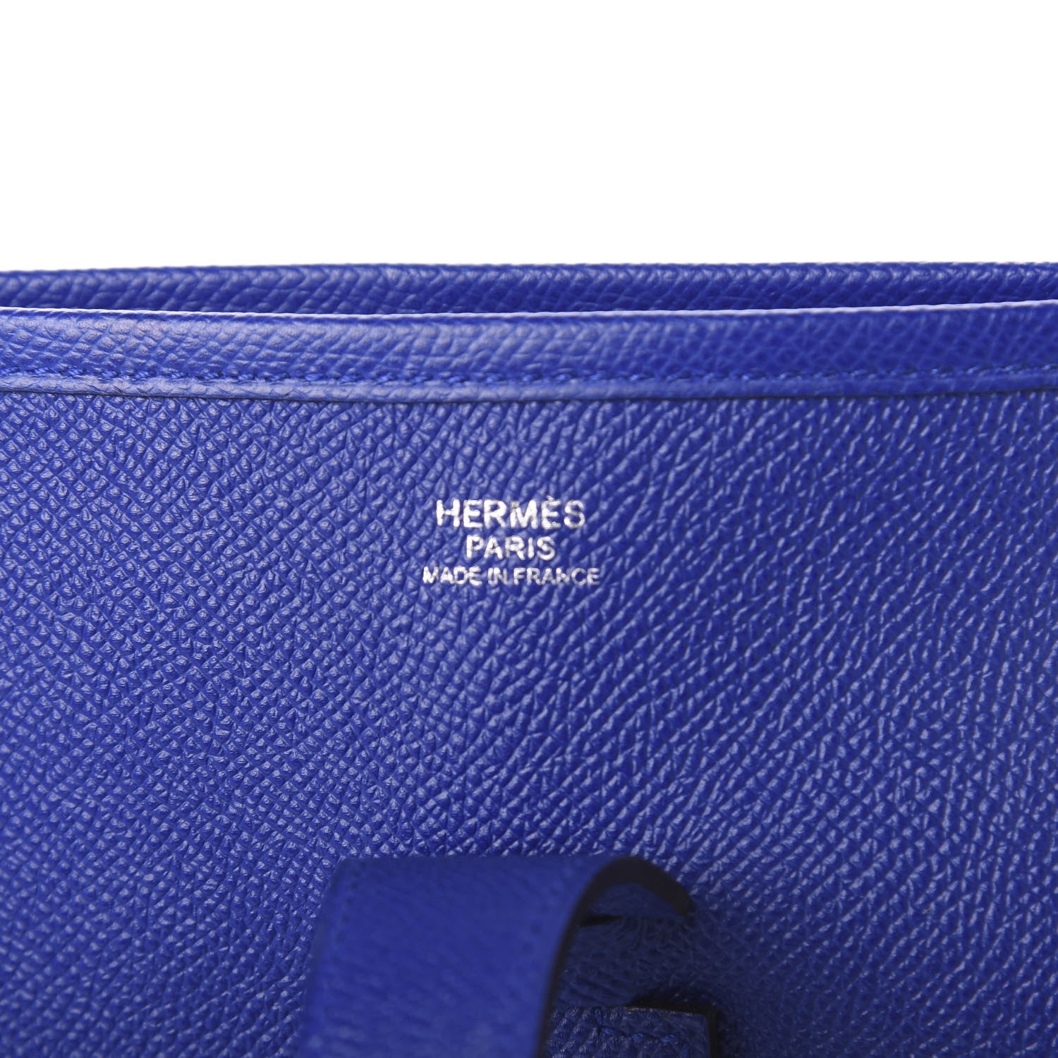 Hermes Epsom Evelyne III GM Blue Electrique 8 of 9