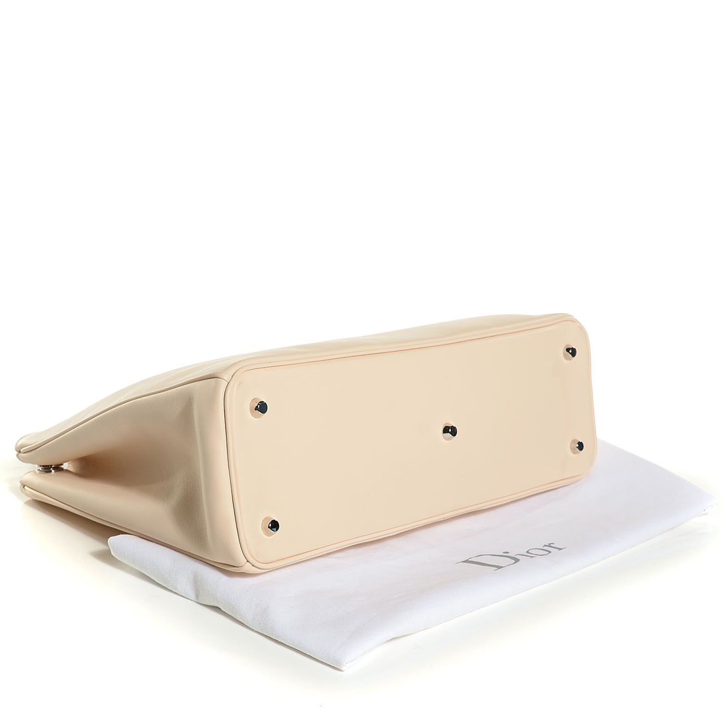 Smooth Calfskin Large Diorissimo Tote Beige