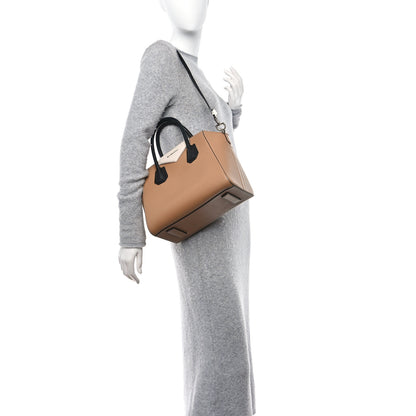 Givenchy Sugar Goatskin Small Tri-Color Antigona Beige Black Brown 2 of 12