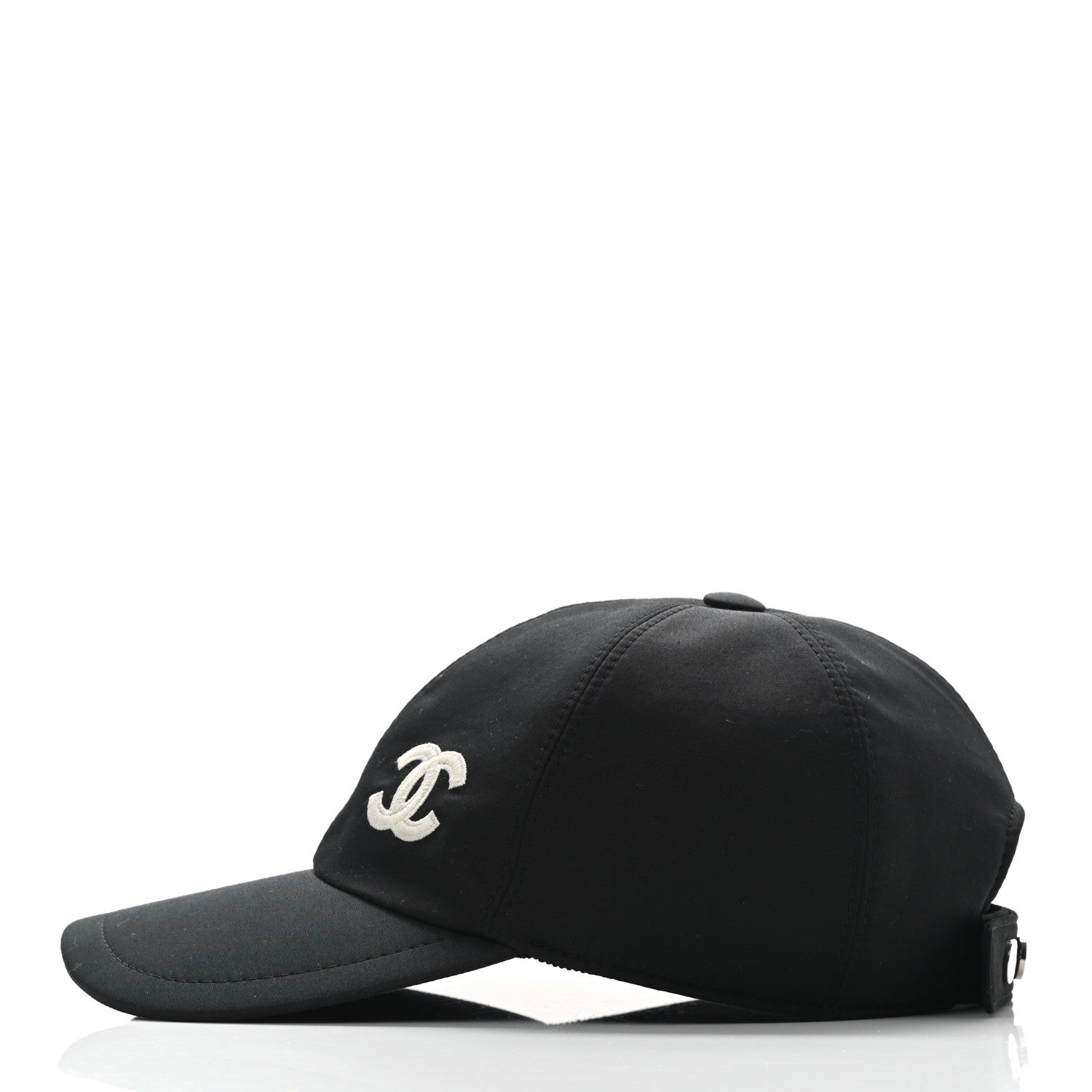 Chanel Cotton CC Cap Hat Black 3 of 7