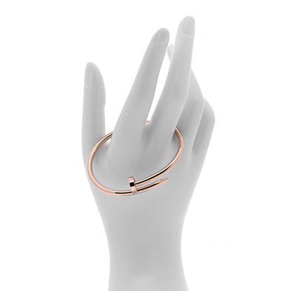 Cartier 18K Pink Gold Juste Un Clou Bracelet 17 2 of 7