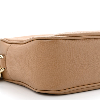 Gucci Pebbled Calfskin Small Soho Disco Bag Camelia 9 of 12