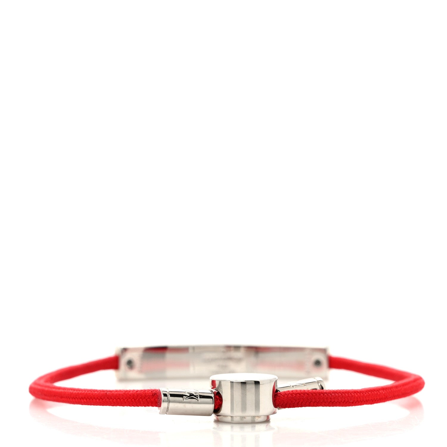 Louis Vuitton Nylon LV Space Bracelet Rouge 3 of 5