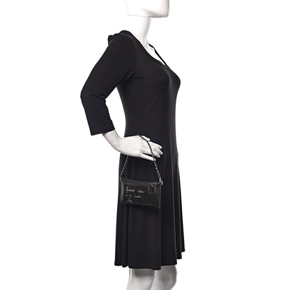 Chanel Lambskin Envelope 31 Rue Cambon Chain Clutch Black 3 of 16