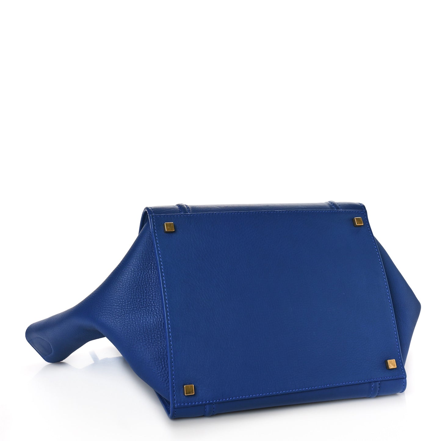 Supple Calfskin Medium Phantom Luggage Royal Blue