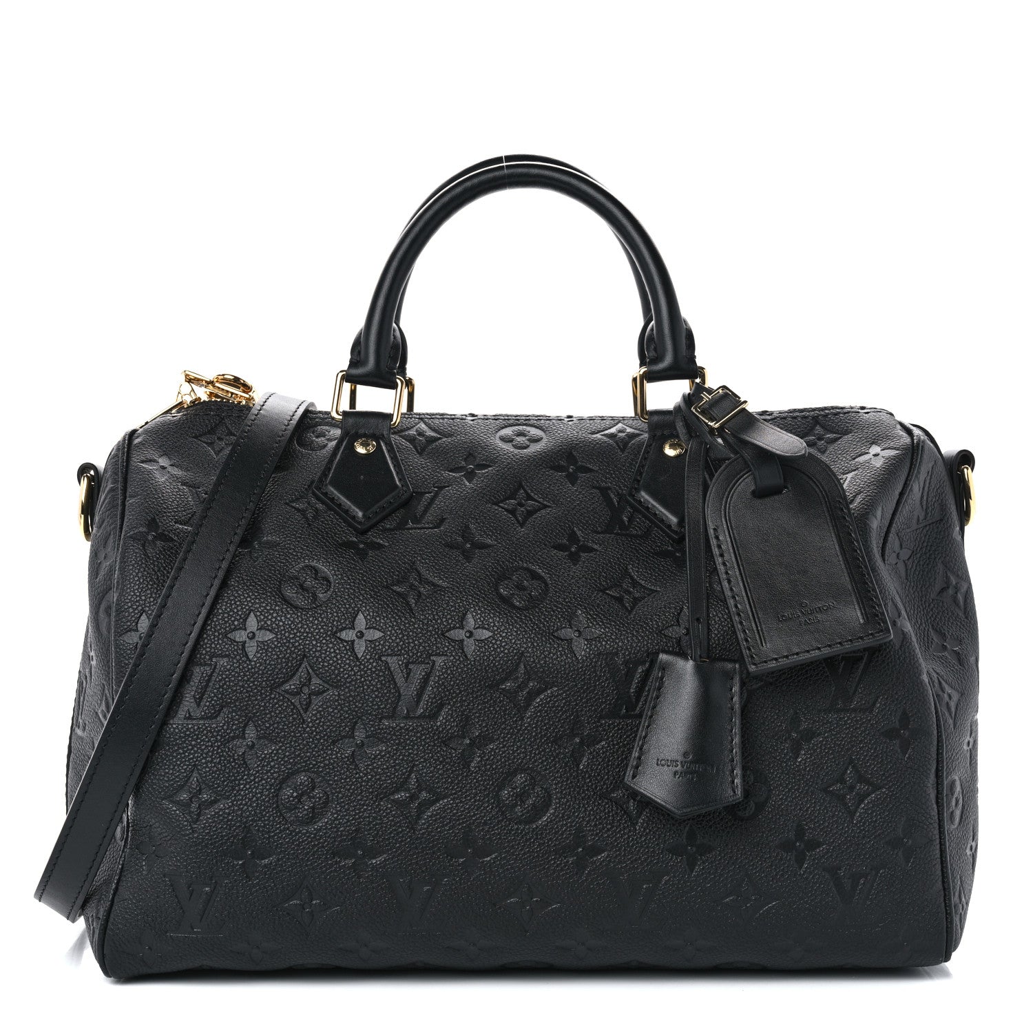 Louis Vuitton Empreinte Monogram Speedy Soft 30 Black 1 of 11